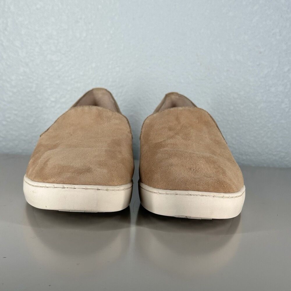 Birdies Shoes The Swift Tan Suede Slip On Comfort Sneakers Womens Size 8.5 - Picture 2 of 15